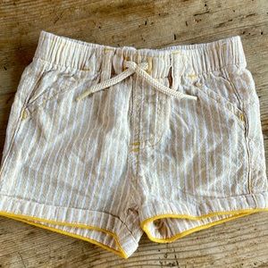 Cat & Jack baby striped shorts size 0-3 months
